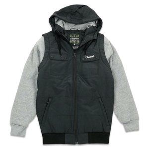 Grassroots California Men's Midnight Gray Insulate